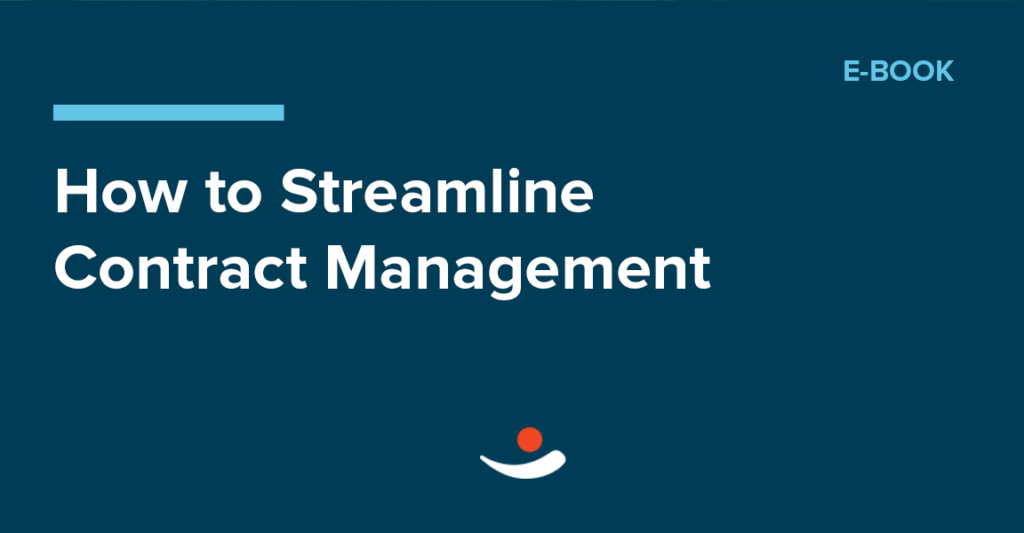 How to streamline contract management ebook