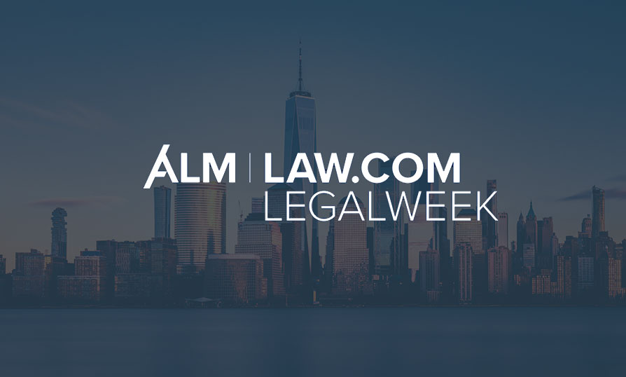 ALM Law.com legal week banner