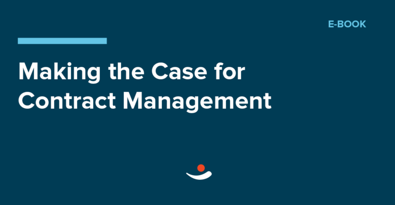 Making the case for contract management