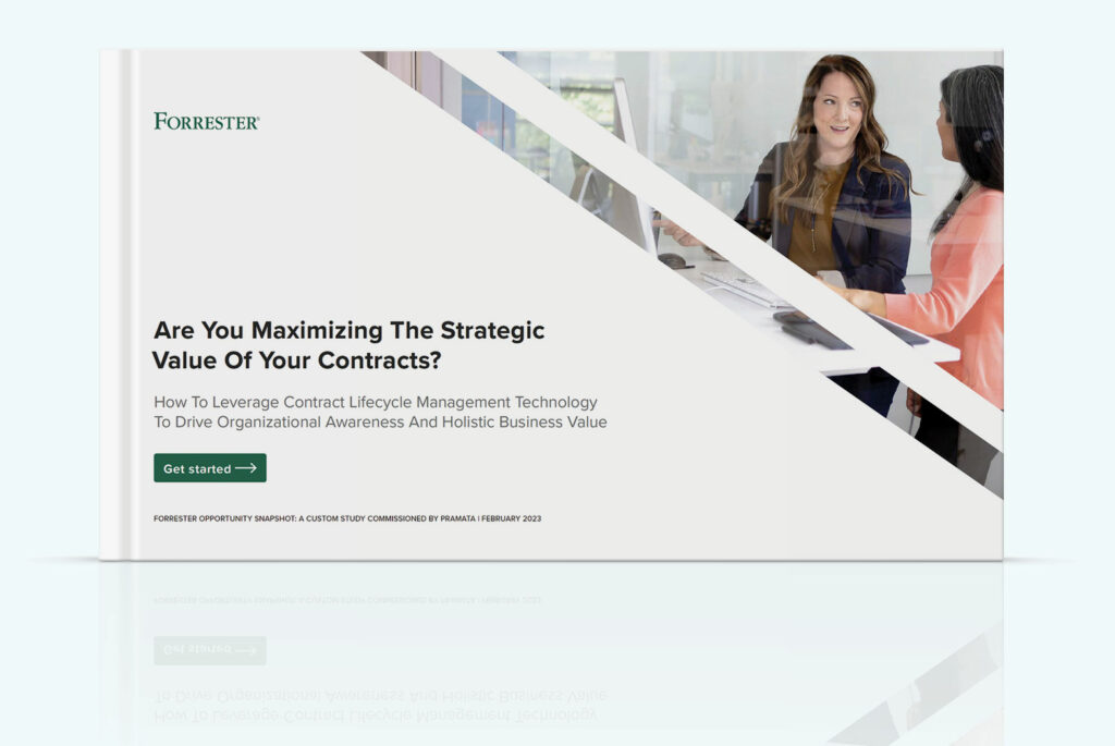 Maximizing value of contracts Forrester study