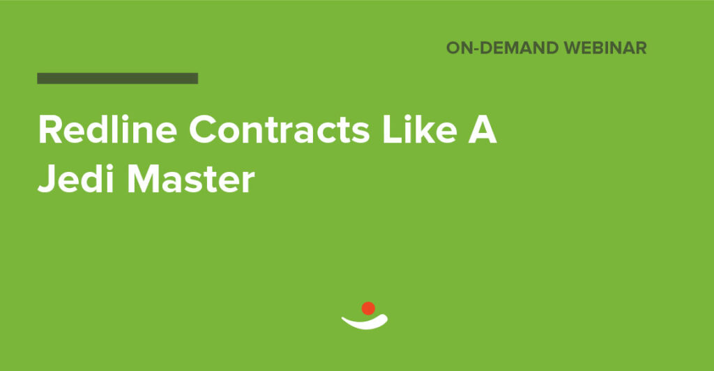 Redline Contracts Like a Jedi Master